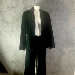 Banana Republic Cotton Suede Blend Suit